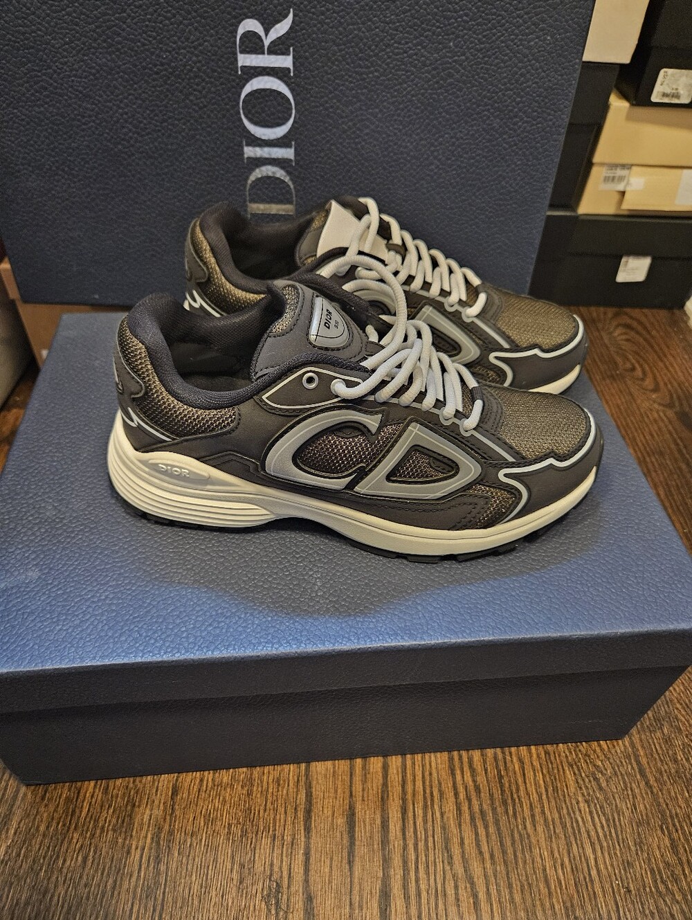 Dior B30 Men’s Microfiber Sneakers Size 38